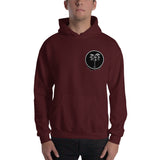 Palma Drip B&W Small Logo Hoodie
