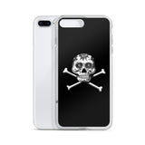 La Calavera Loteria B&W Plain iPhone Case