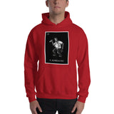 El Borracho Loteria B&W Hoodie
