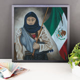 La Soldadera Framed photo paper poster