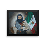 La Soldadera Framed photo paper poster