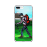 El Senderista (Hiker) Loteria iPhone Case
