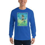 El Apache Loteria Mens Long Sleeve T-Shirt