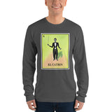 El Catrin Loteria Men's Long Sleeve T-shirt