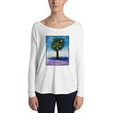 El Arbol Loteria Womens Long Sleeve Tee