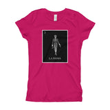 La Dama Loteria B&W Girl's T-Shirt