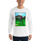 El Senderista (Hiker) Loteria Men's Long Sleeve T-Shirt