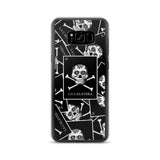 La Calavera Loteria B&W All-over Samsung Case