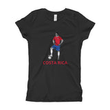 El Futbolista Costa Rica Girl's T-Shirt