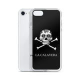 La Calavera Loteria B&W iPhone Case