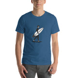 El Surfista B&W Plain Men's T-Shirt