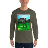 El Senderista (Hiker) Loteria Men's Long Sleeve T-Shirt