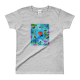 Las Damas Rosa Loteria All-Over Women's T-shirt