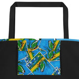 La Rana Loteria All-Over Beach Bag
