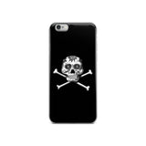 La Calavera Loteria B&W Plain iPhone Case
