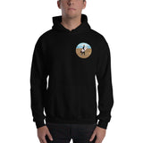 El Surfista Circle Small logo Hoodie