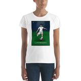 La Futbolista USA Women's Soccer T-shirt by Pilar Grother