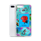 Las Damas Rosa Loteria All-Over iPhone Case