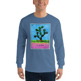 El Nopal Loteria Mens Long Sleeve T-Shirt