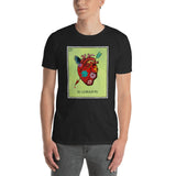 El Corazon Loteria Men's T-Shirt