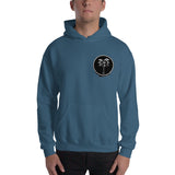 Palma Drip B&W Small Logo Hoodie