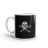 La Calavera Loteria B&W Plain Mug