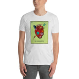 El Corazon Loteria Men's T-Shirt