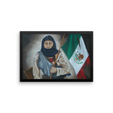 La Soldadera Framed photo paper poster