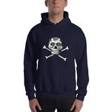 La Calavera Loteria B&W Plain Hoodie