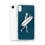 El Surfista Skeleton Shaka iPhone Case