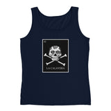 La Calavera Loteria B&W Women's Tank