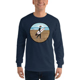 El Surfista Circle Men's Long Sleeve T-Shirt