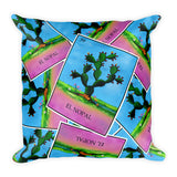 El Nopal Loteria Pillow