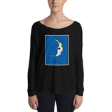 La Luna Loteria Womens Long Sleeve Tee