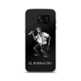 El Borracho Loteria B&W Samsung Case
