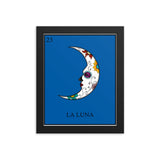 La Luna Loteria Framed photo paper poster