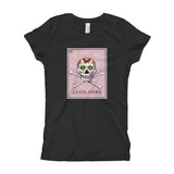La Calavera Loteria Girl's T-Shirt
