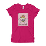 La Calavera Loteria Girl's T-Shirt