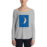 La Luna Loteria Womens Long Sleeve Tee