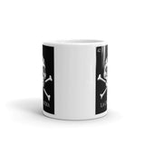 La Calavera Loteria B&W Mug