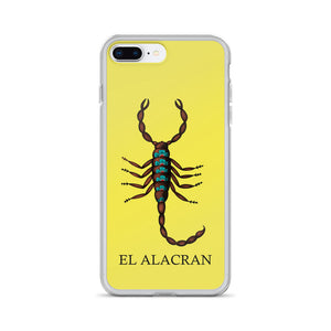 El Alacran Loteria iPhone Case