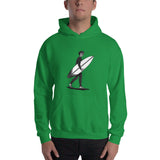 El Surfista B&W Plain Hoodie