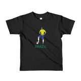 El Futbolista Brazil plain kids 2-6 yrs t-shirt