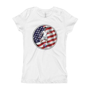 La Futbolista Circle US Girl's T-Shirt