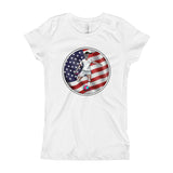 La Futbolista Circle US Girl's T-Shirt