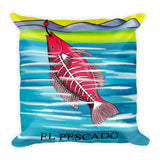 El Pescado Loteria Pillow