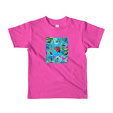 Las Damas Rosa Loteria All-Over kids2-6 yrs t-shirt