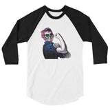 Rosie the Riveter 2 Women's 3/4 sleeve raglan shirt