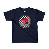 Rosa Dripping Checker Board kids 2-6 yrs t-shirt