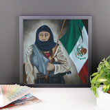 La Soldadera Framed photo paper poster